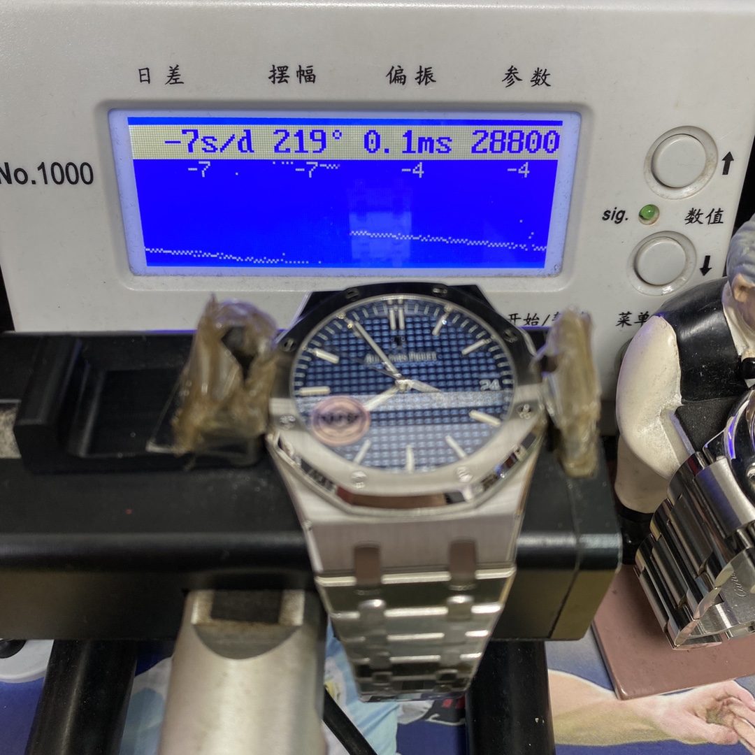 Audemars Piguet Royal Oak Offshore Series15500ST.OO.1220ST.01, Blue Dial, 41mm Size.