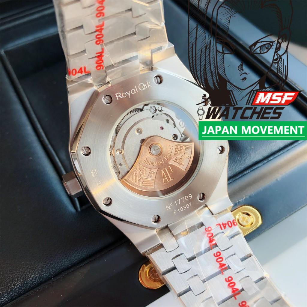 Audemars Piguet Royal Oak Offshore Series 77451ST.ZZ.1361ST.04, Blue Dial Gem-Set Bezel Mechanical Movement, 34mm Size.