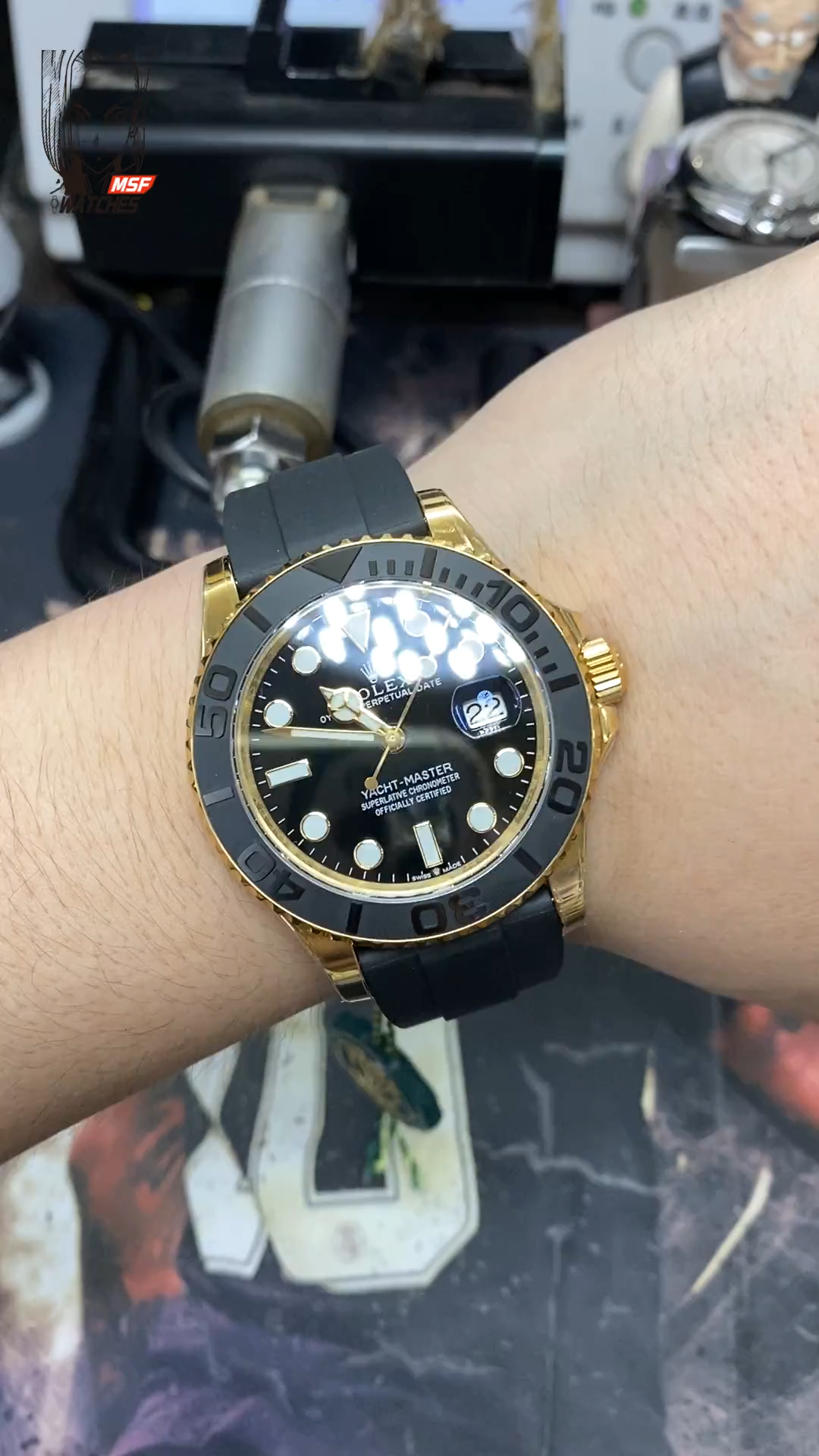 Rolex Yacht-Master series M226658-0001, Collection Platinum Yacht, 42mm size.