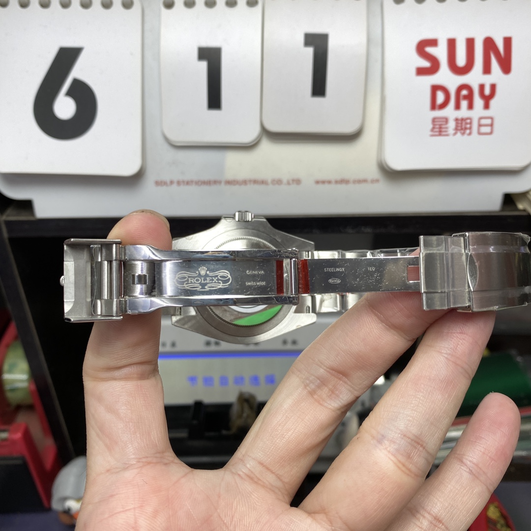 Rolex Submariner Series m124060-0001, No-Date Black Submariner, 41mm size.