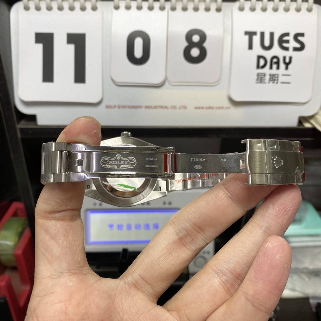 Rolex Oyster Perpetual Series m124300-0006, Tiffany Blue Dial, 41mm Size .