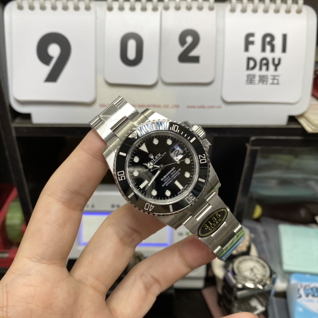 Rolex Submariner Series 116610LN-0001, Black Dial Black Ghost, 40mm size.