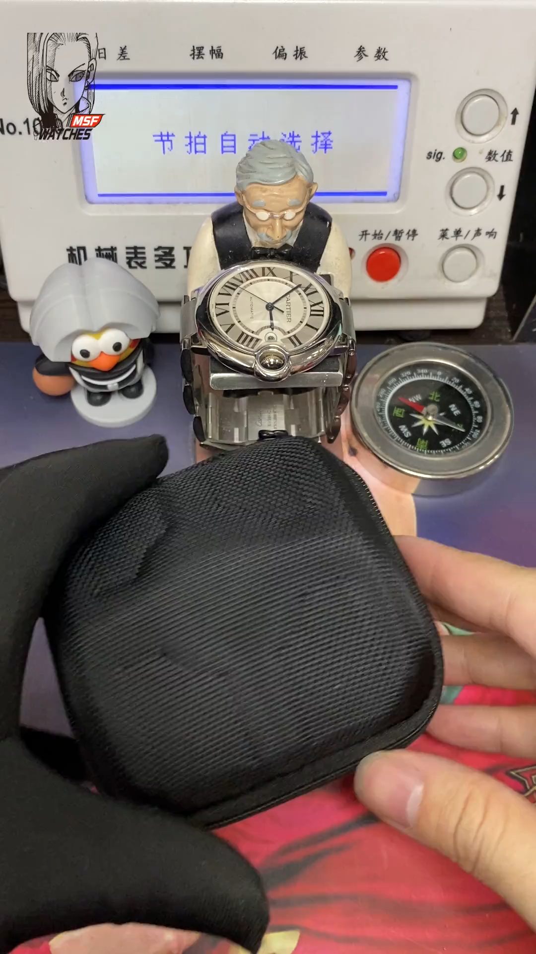 Richard Mille Men's Collection series RM27-02, Sapphire Crystal Nylon Strap and Titanium Buckle, 47.77×39.7 size.