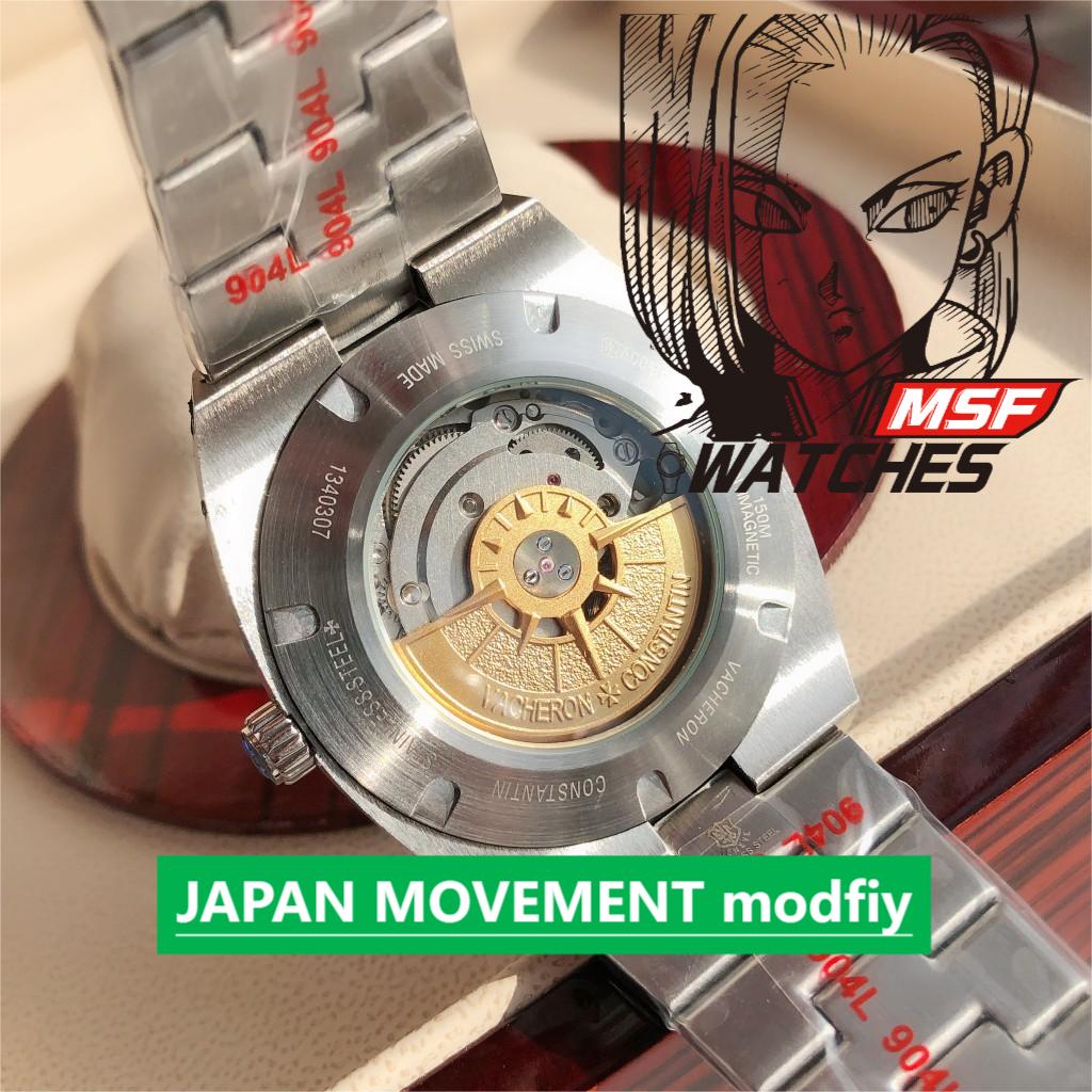 Vacheron Constantin Overseas Series 4500V110A-B126, White Dial with Rubber Strap Sunburst Textured Dial, 41mm Size.