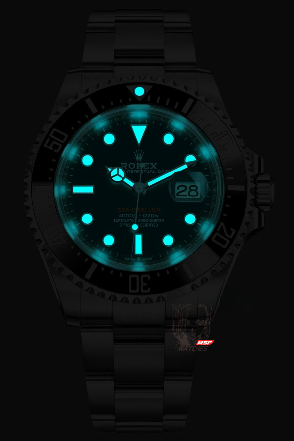 Rolex Sea-Dweller series m126600-0001, black Dial 