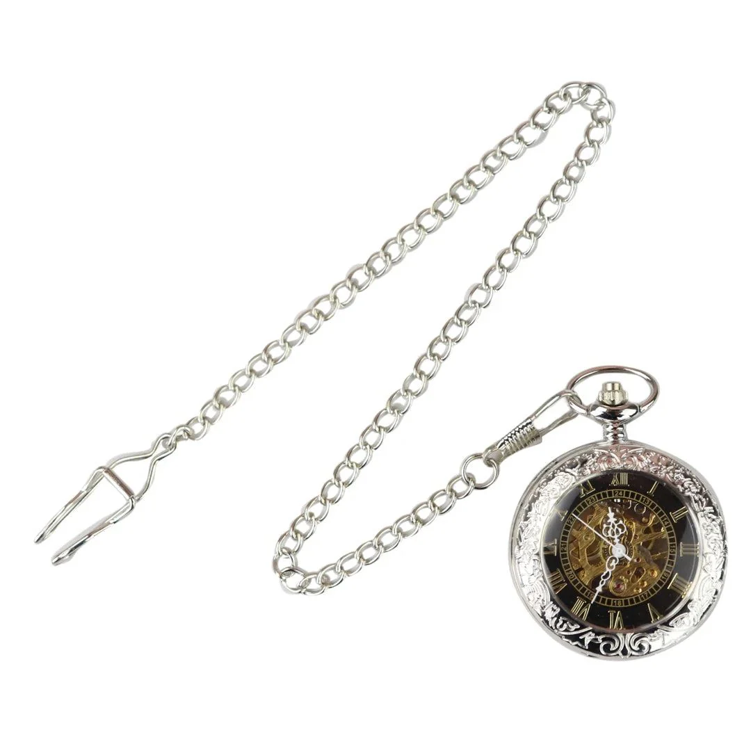 Pocket Watch Mechanical Peaky Blinders Hunter Automatic